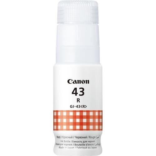 Blækpatron - Canon - GI-43R - Rød - 60ml - Kompatibel med PIXMA G640/G540