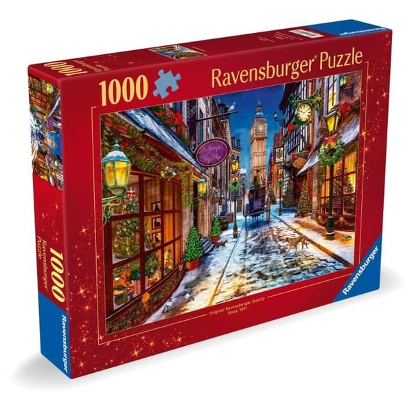 Pussel - RAVENSBURGER - 1000 bitar - Jul - Vuxna och barn från 14 år - Tysk tillverkning