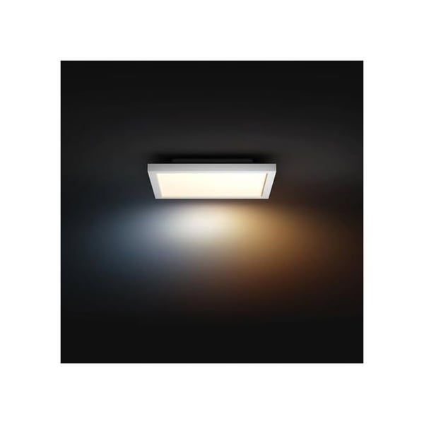 Stemnings LED-panel - Philips Hue - 30x30 cm - 3750 lumen - Hvid - Fjernbetjening inkluderet