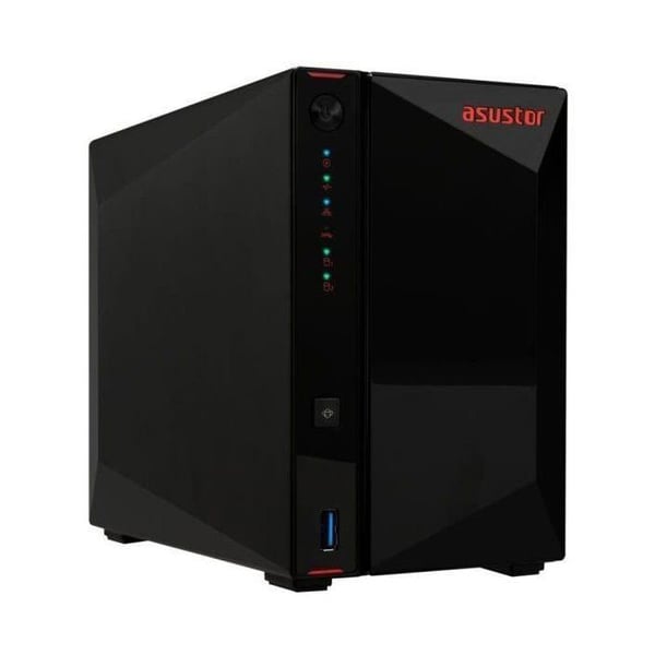 NAS-server - ASUSTOR - AS5402T Nimbustor 2 Gen2 - Intel Celeron Quad-Core 2.0GHz - 4GB DDR4 - 2x 2.5GbE