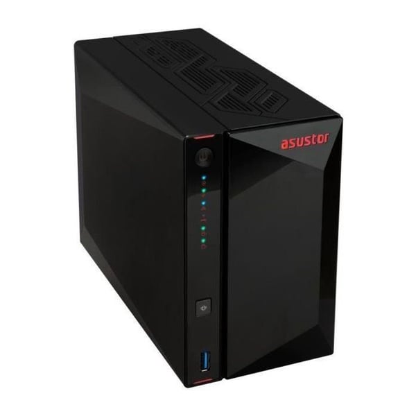 NAS-server - ASUSTOR - AS5402T Nimbustor 2 Gen2 - Intel Celeron Quad-Core 2.0GHz - 4GB DDR4 - 2x 2.5GbE