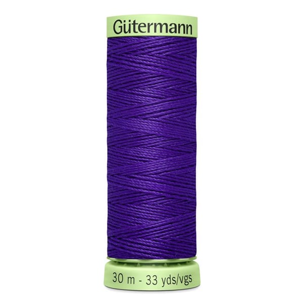 Lot 5x30m super slitstark 100% polyester - Att 810 - lila
