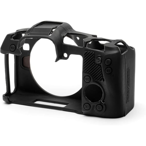 Silikonskal - EASYCOVER - Canon R8 - Optimal Skydd - Anpassad Passform - Svart