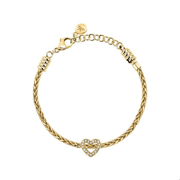 Armband i stål och kristall - SCZ1394
