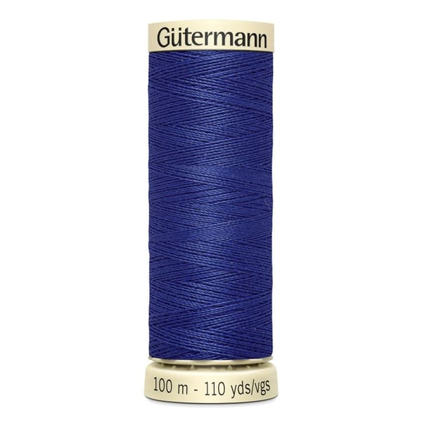 Syddtråd 100% polyester Gutermann 1 Spole - Att 218 - polo blå