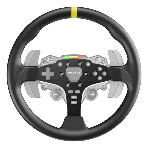 Simulator rat - MOZA RACING - ES 12 - 12 tommer - Læderoverflade - Multi-platform