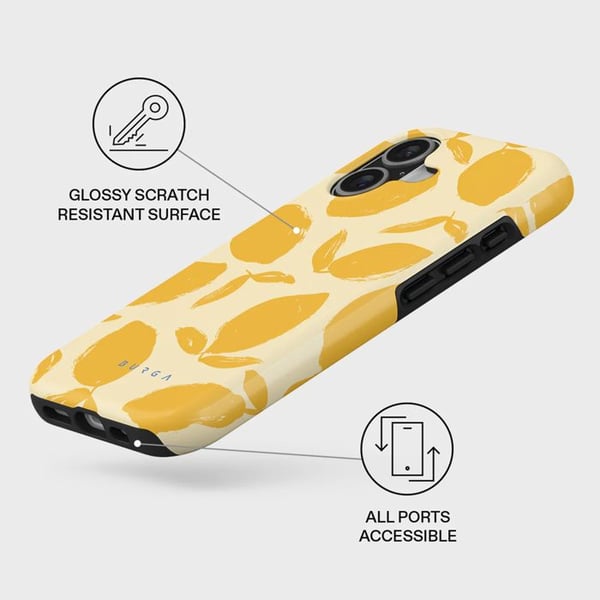 Coque Tough MagSafe Apple iPhone 17 - Citron Tart