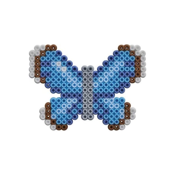 Perler til strygning - Hama - Sommerfugle - 2000 perler - 5 mm - Gaveæske