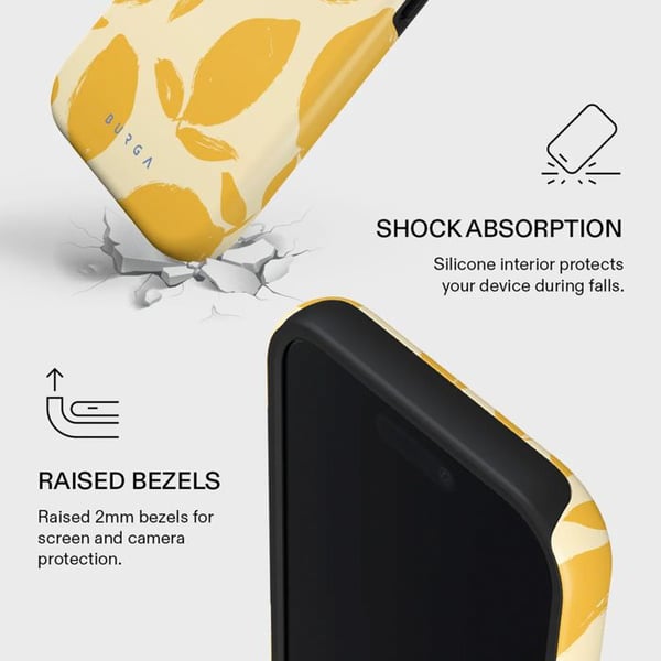 Coque Tough MagSafe Apple iPhone 17 - Citron Tart