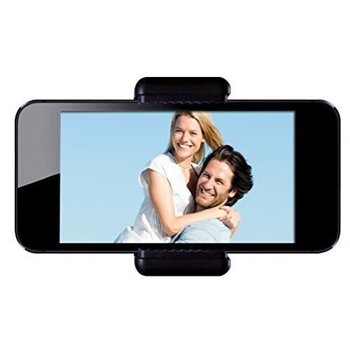 Stöd Smartphone - ROLLEI - Universell - Kompatibel upp till 8,5 cm - Färg Svart - Plastisk