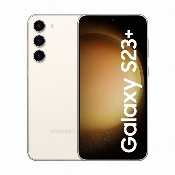 SAMSUNG Galaxy S23+ 256GB Cream - Renoverad - Bra skick- REFURBISHED