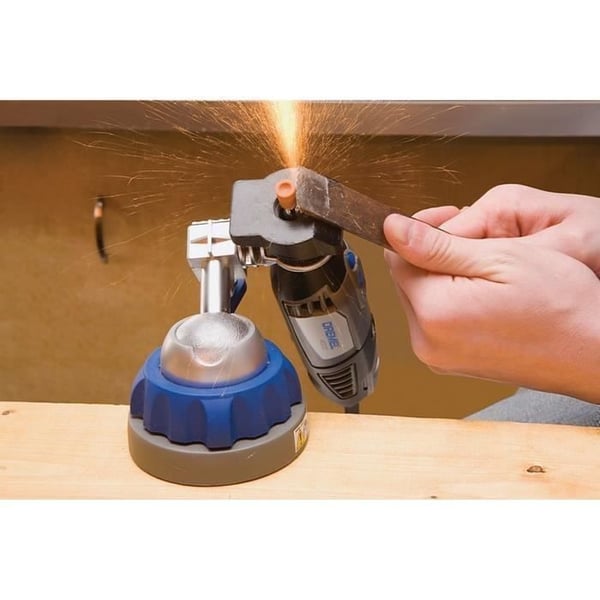 Set med 3 DREMEL 8153 slipskivor (aluminiumoxid, diameter 4,8 mm, cylindrisk form)