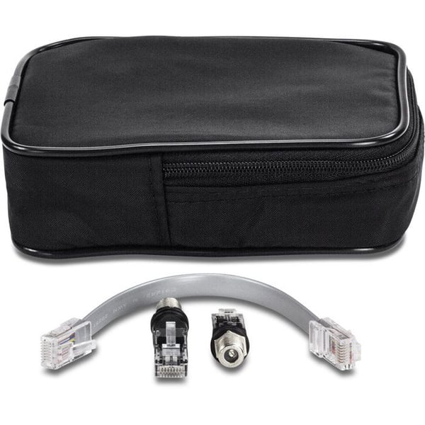 Kabeltestare - TRENDNET - TC-NT3 - Kortslutningstest - Längdmätning - USB och RJ-45