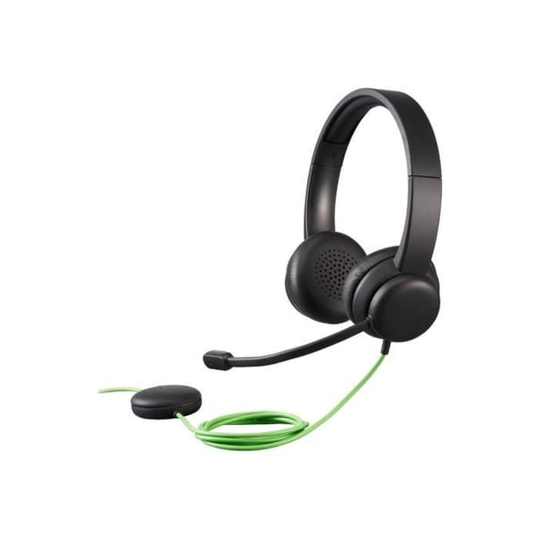 Headsetmikrofon - trådbunden - USB-A - Acer - Acer AHW250 - Retail Pack - headsetmikrofon - on-ear - vertikal - trådbunden - USB-A - svart