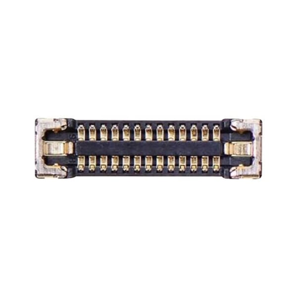 FPC Connector Bakre kamera för iPhone X Svart
