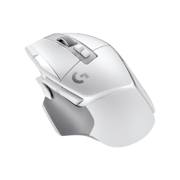 Trådlös spelmus - LOGITECH G - G502 X LIGHTSPEED - LIGHTFORCE Hybrid-knappar - USB-C-port - Vit