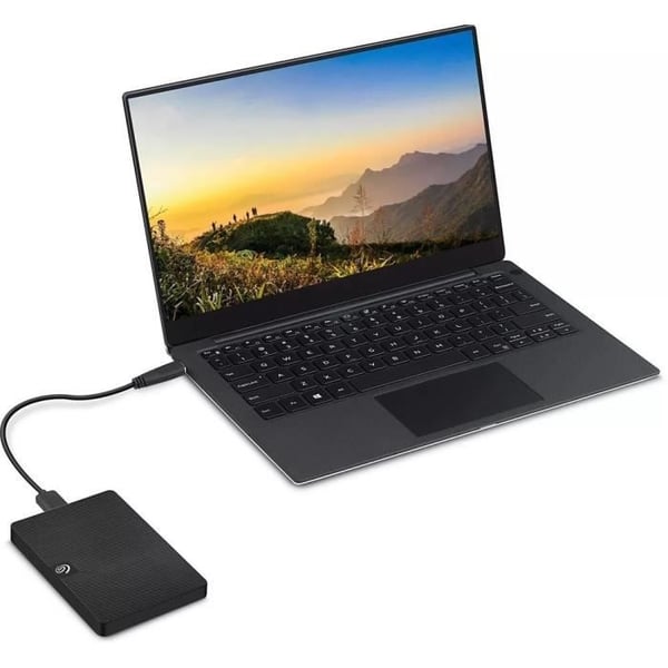 SEAGATE - Bärbar hårddisk - HDD - 1 To - Svart