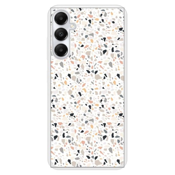 Coque i förstärkt silikon med tryck kompatibel med Samsung Galaxy A05S Terrazzo-färg