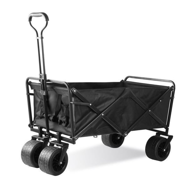 Fällbar handvagn för stranden, camping, shopping - Fällbar handvagn
