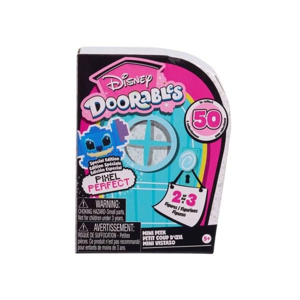 Disney Doorables Mini Peek Pixel Perfect Figurer Slumpmässig modell