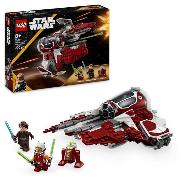 LEGO Star Wars : Clone Wars 75401 Ahsokan Jedi Interceptor - Rakennussarja