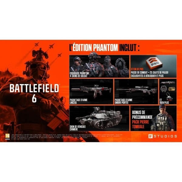 Battlefield 6 - Phantom Edition - PS5 Spel