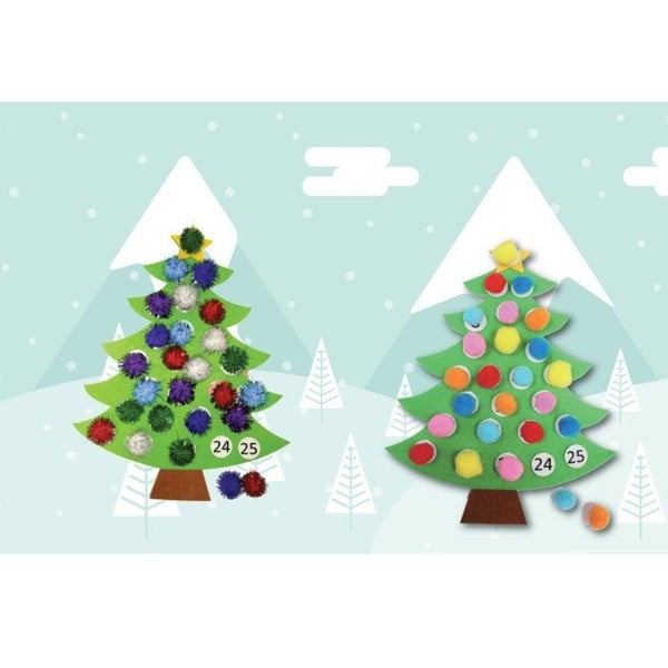 MégaCréa DIY - Adventskalender filtgran