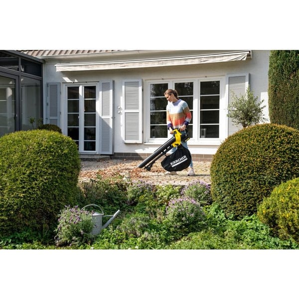 KARCHER BLV 18-200 tyhjiöpuhallin - Ilman irrotettavaa akkua - Keltainen ja musta - 130mk/h - 45 L