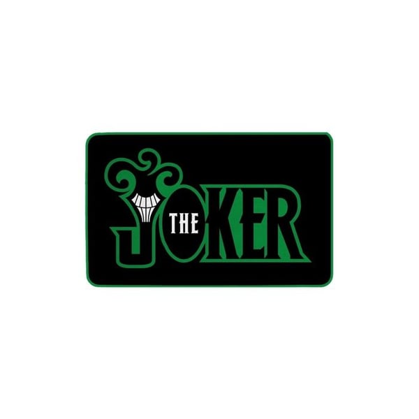 Golvmatta - COTTON DIVISION - The Joker-logotyp - Inomhus - Mikrofiberpolyester - Halkfri sula- USED