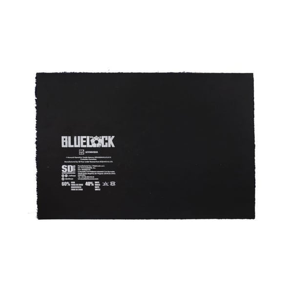 Dörrmatta - SD Toys - Blue Lock Emblem - Kokosfiber - Halkfri - 60 x 40 cm