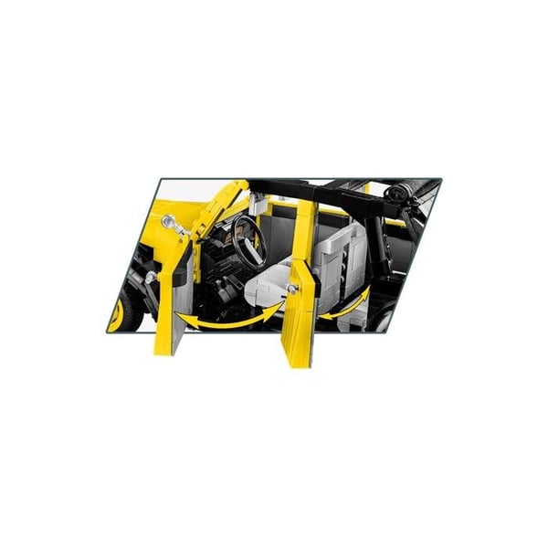 Modellsats - CITROEN - 2CV CHARLESTON E.E - 1630 PCS - Skala 1/12 - Interiör