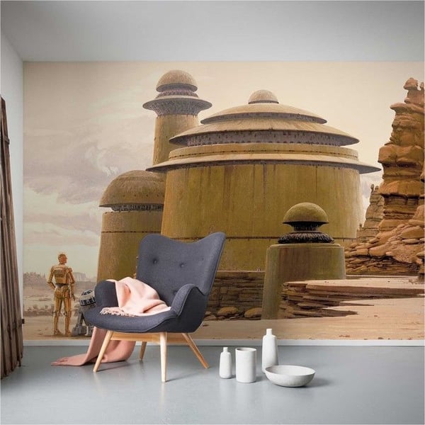 Fototapet - KOMAR - Star Wars Droids - Jabba Palats - 250 x 500 cm - Vinyltapet