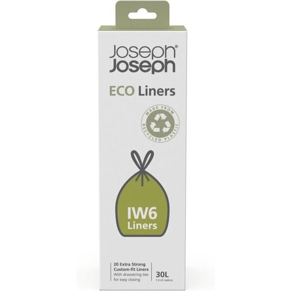 Joseph Joseph IW6 20L Återvunna soppåsar grå
