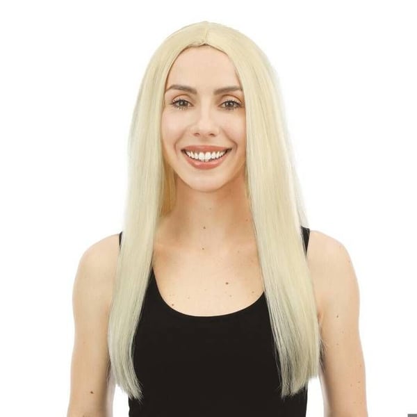 Peruk kvinna - CINDY - lång rak - Blonda