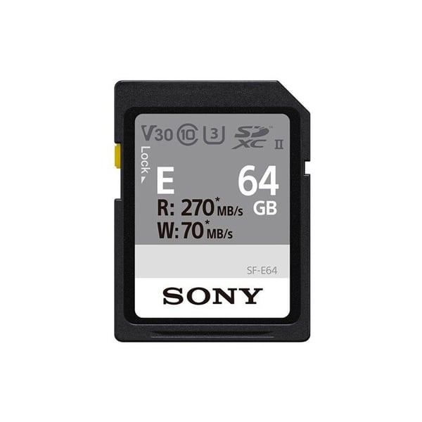 64GB Sony SDXC UHS II minneskort
