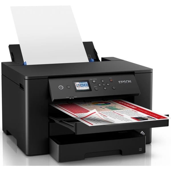 Monofunktionsprinter - EPSON WF -7310DTW - Inkjet - A3 - Farve - Wi -Fi