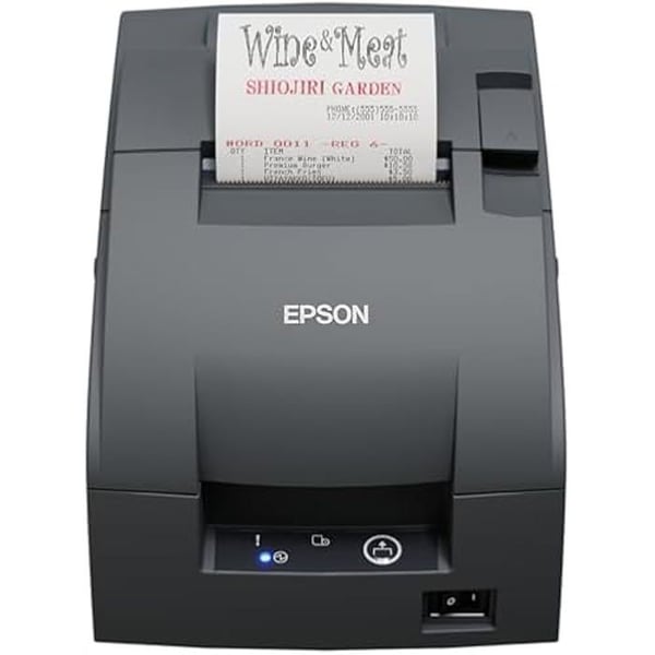 Dot Matrix Printer - EPSON - TM-U220IIB - Kabelansluten - Svart - Direkt termisk
