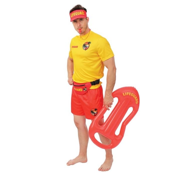 Set räddningsaccessoarer - PTIT CLOWN - 24388 - Färgglad visir - Bananväska - Visselpipa