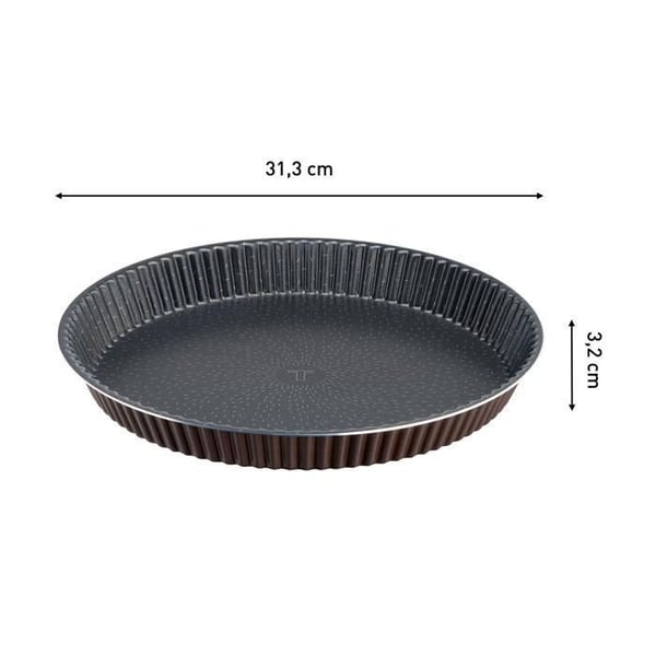 TEFAL PERFECTBAKE Pajform 30 cm, 100% återvunnen aluminium J5548402
