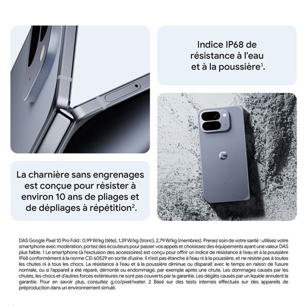 Smartphone Google Pixel 10 Pro Fold 256 GB Jade