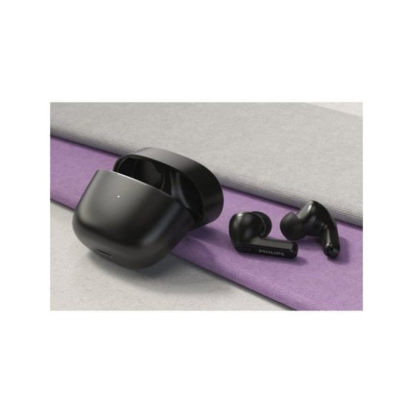 Trådlösa hörlurar - PHILIPS - TAT2206BK00 - In-ear - Bluetooth - Svetttålig