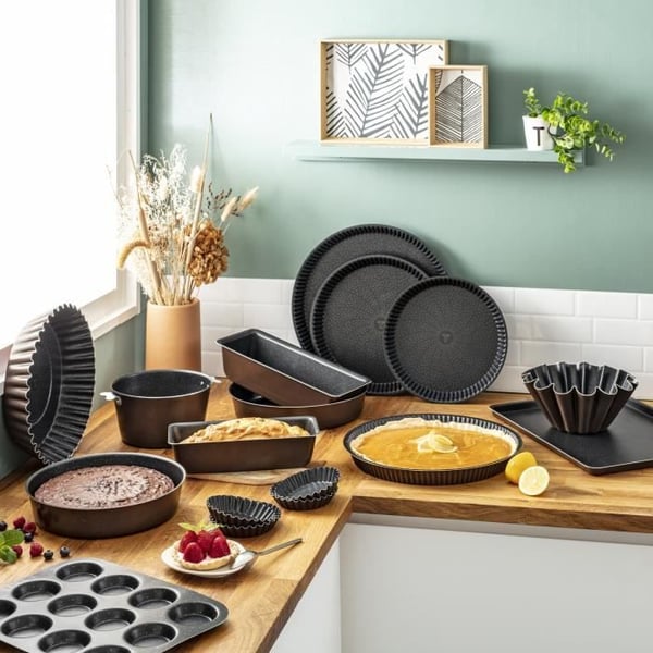 TEFAL PERFECTBAKE Pajform 30 cm, 100% återvunnen aluminium J5548402