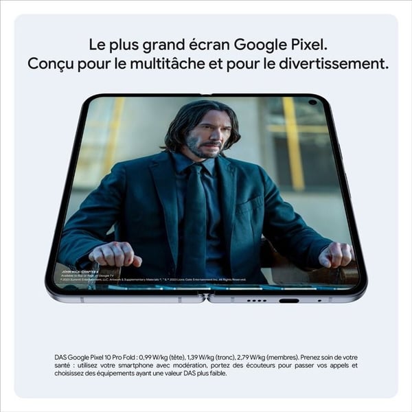 Smartphone Google Pixel 10 Pro Fold 256 GB Jade