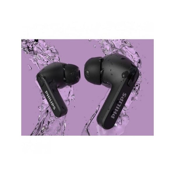 Trådlösa hörlurar - PHILIPS - TAT2206BK00 - In-ear - Bluetooth - Svetttålig