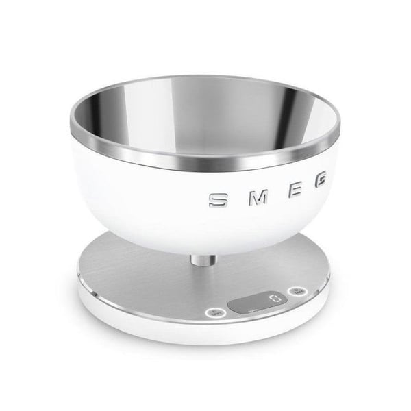 Valkoinen keittiövaaka - Smeg