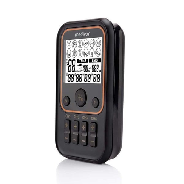 Elektroterapiapparat - MEDIVON - OdinFlex PRO - TENS och EMS - 30 lägen - 4 kanaler