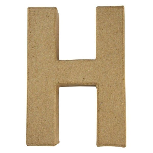 Brev papper-maché H FSC Återvunnen 100%, 15x10,5x3cm