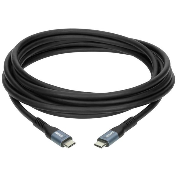 Klotz USB 3.2 USB-C kabel svart, längd 3 m digital kabel