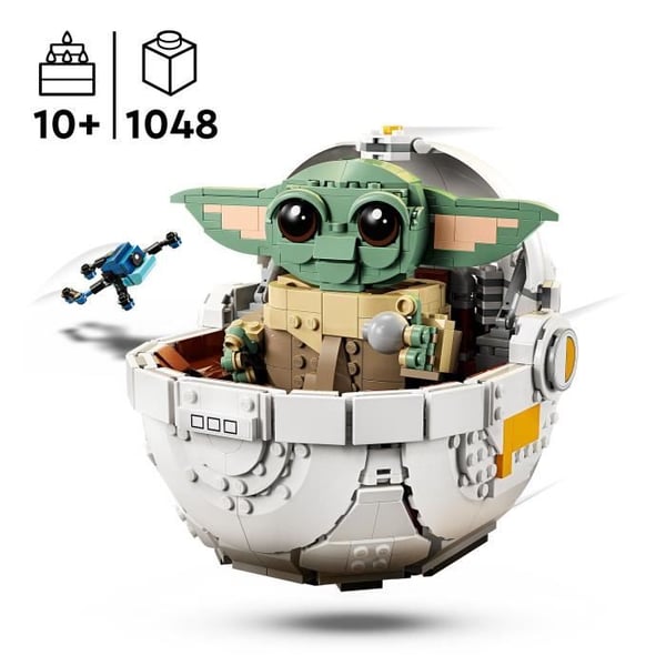 LEGO Star Wars: The Mandalorian 75403 Grogu og hans vogn - Byggesæt 10 år