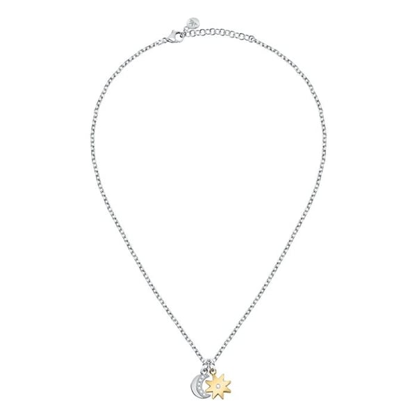 Pendentif - MORELLATO - SAUY03 - Stål - Guld - Kristall